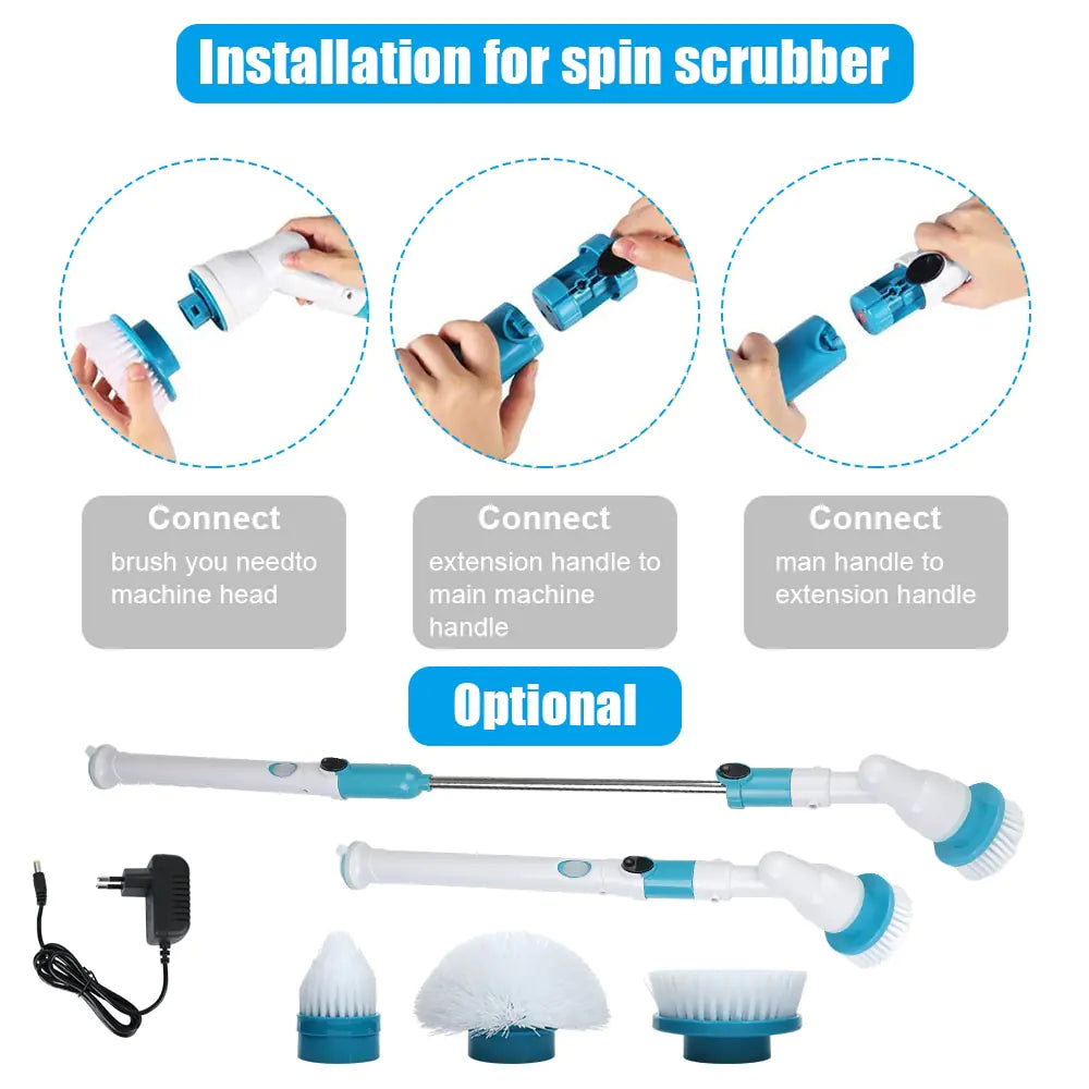 Wireless Electric Spin Cleaner